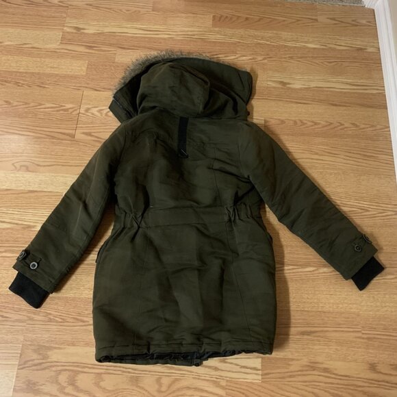 Bluenotes Army Green Winter Coat Adult Size M - Picture 2 of 4